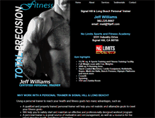 Tablet Screenshot of fitjeff.com